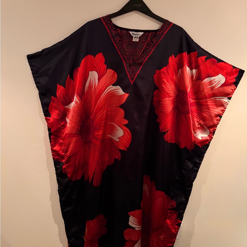 3 Elegant Floral Kaftan NIGHT GOWNS